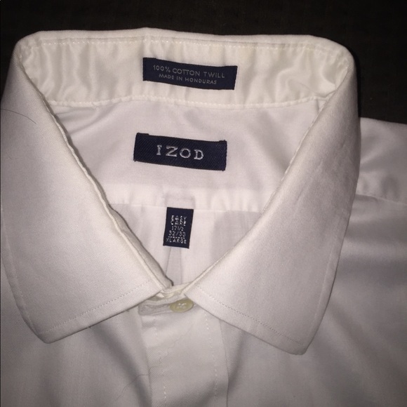 Izod White Shirt - Picture 3 of 6